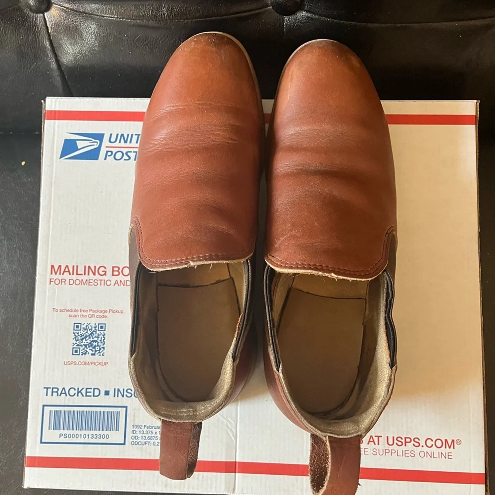 Vintage‎ Red Wing 2143 Brown Slip On